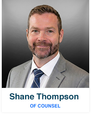 Shane Thompson – Dedicated Maryland Of Counsel